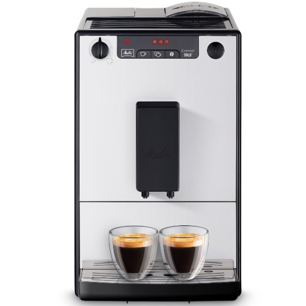 מכונת קפה לפולי קפה אוטומטית Melitta Solo Pure Silver