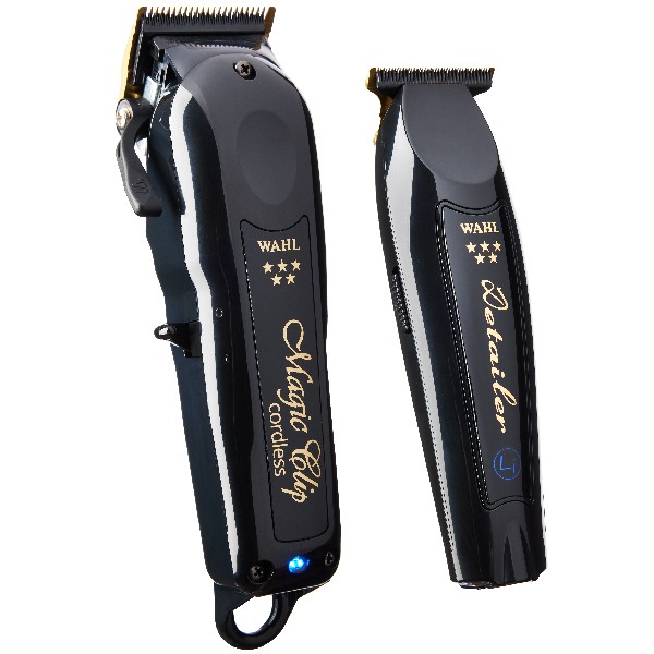 סט מכונות תספורת מקצועיות נטענות דגם WAHL 3025726 שחור