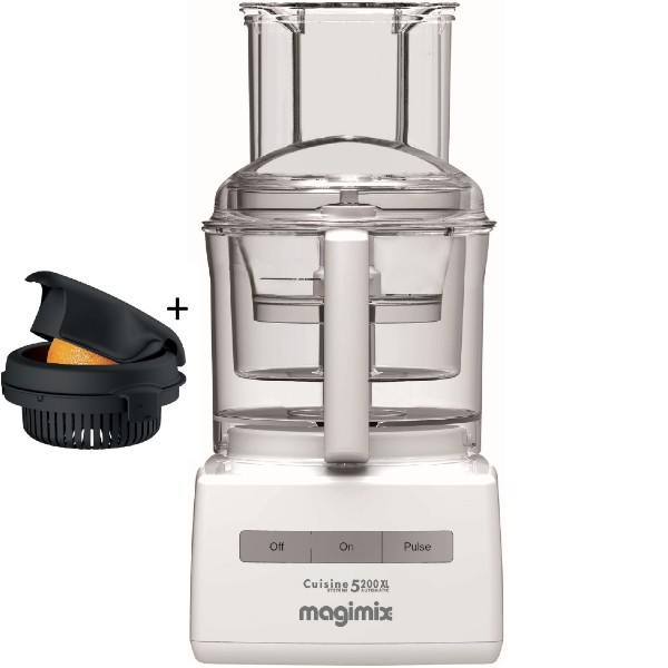 מעבד מזון 3.6 ליטר דגם CS5200JWXL מג&#039;ימיקס Magimix לבן