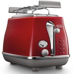 מצנם 2 פרוסות דגם CTOC2103.R דלונגי DeLonghi אדום