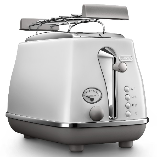 מצנם 2 פרוסות דגם CTOC2103.W דלונגי DeLonghi לבן