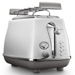 מצנם 2 פרוסות דגם CTOC2103.W דלונגי DeLonghi לבן