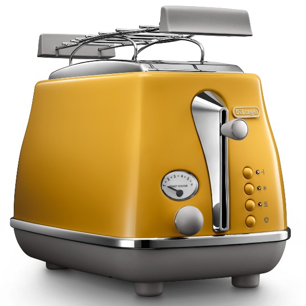 מצנם 2 פרוסות דגם CTOC2103.Y דלונגי DeLonghi צהוב