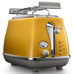 מצנם 2 פרוסות דגם CTOC2103.Y דלונגי DeLonghi צהוב