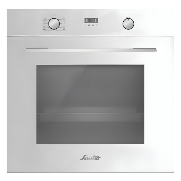 תנור פירוליטי בנוי דגם CUISINE 5050W סאוטר SAUTER לבן