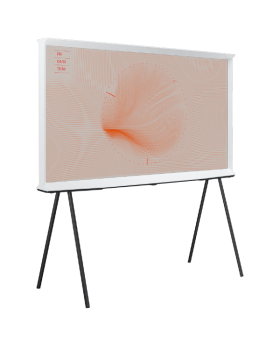 מסך "55 QE55LS01T QLED 4K סמסונג SAMSUNG עיצוב Serif לבן