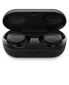 אוזניות ספורט אלחוטיות Bose sport earbuds צבע שחור