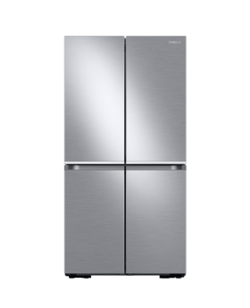 מקרר 4 דלתות בנפח כללי 937 ליטר RF85R9044SR סמסונג SAMSUNG בגימור פלטיניום סטיל