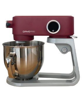 מיקסר חזק ועוצמתי עם קערת נירוסטה בנפח 5.2 ליטרים DAVO PRO 5240 אדום