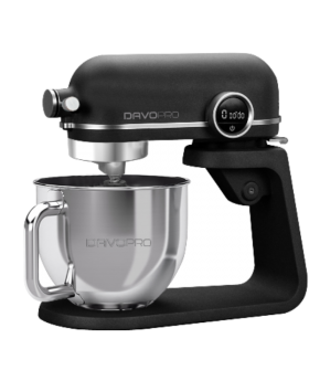 מיקסר חזק ועוצמתי עם קערת נירוסטה בנפח 5.2 ליטרים 5260 DAVO PRO צבע שחור