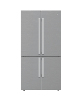מקרר 4 דלתות בנפח 580 ליטר ברוטו GN1406225XB בקו BEKO צבע פלטינום