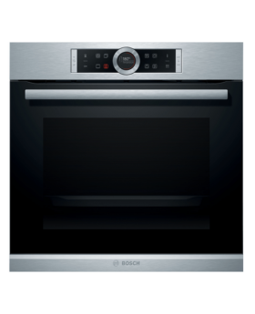 תנור בנוי פירוליטי בנפח 71 ליטר עם 13 תוכניות בוש BOSCH נירוסטה