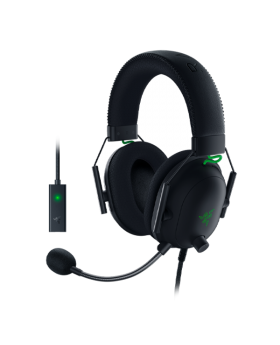 אוזניות גיימינג חוטי Razer BlackShark V2 USB