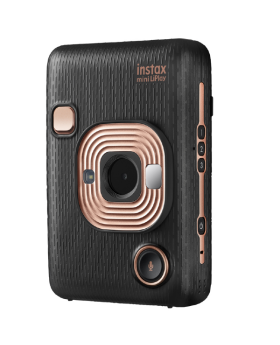 מצלמת אינסטקס קומפקטית FUJIFILM INSTAX MINI LIPLAY צבע שחור