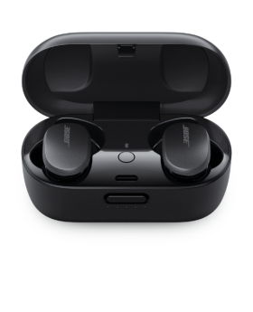 אוזניות עם סינון רעשים Bose Quietcomfort earbuds צבע שחור