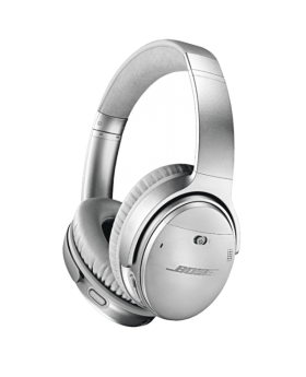 אוזניות אלחוטיות משתיקות רעשים BOSE צבע כסוף