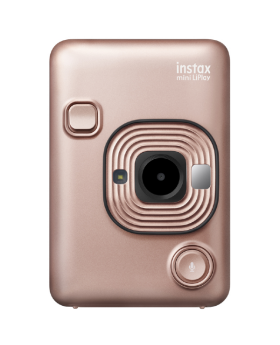 מצלמת אינסטקס קומפקטית FUJIFILM INSTAX MINI LIPLAY צבע זהב
