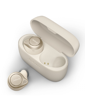 אוזניות אלחוטית עם מסנן רעשים אקטיבי Jabra Elite 75t ג'ברה זהב