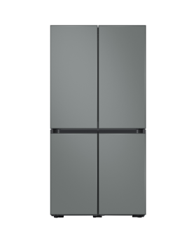 מקרר 4 דלתות נפח כללי 937 ליטר SAMSUNG Bespoke RF90T9013GR סמסונג זכוכית אפורה