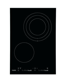 כיריים קרמיות דומינו  AEG  רוחב 36 ס"מ גימור שחור 