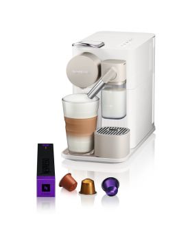 מכונת קפה NESPRESSO לטיסימה One בצבע לבן קטיפתי דגם F111 
