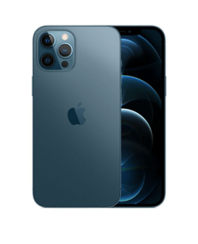 סמארטפון iPhone 12 Pro Max 128GB אייפון צבע כחול פסיפי