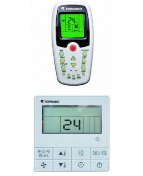 מזגן אינוורטר מרכזי TORNADO אלמ