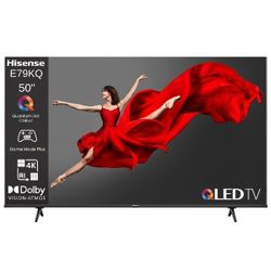 טלוויזיה "50 QLED SMART 4K דגם 50E79KQ הייסנס HISENSE