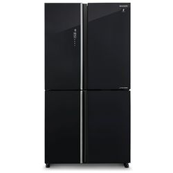 מקרר 4 דלתות נפח 608 ליטר SJ-9160BK שארפ SHARP שחור מבריק