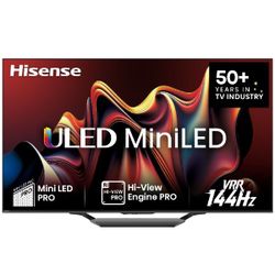 טלוויזיה חכמה "100 ULED MiniLED דגם Hisense 100U72KQ הייסנס