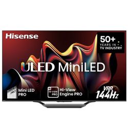 טלוויזיה חכמה "75 Mini LED 4K QLED דגם Hisense 75U72NQ הייסנס