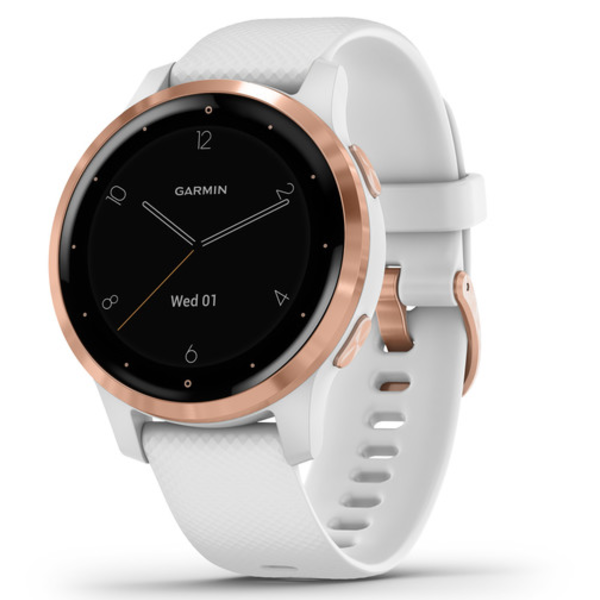 שעון ספורט חכם GARMIN Vivoactive 4s גרמין לבן - רוז גולד ,GARMIN במחיר  משתלם - א.ל.מ