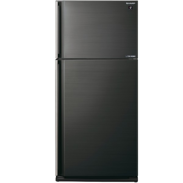 מקרר 2 דלתות מקפיא עליון 550 ליטר דגם SHARP SJ-3770BK שארפ צבע שחור