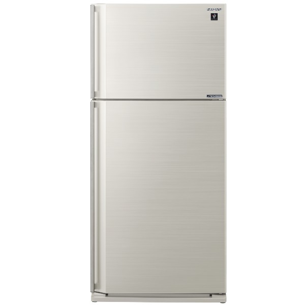 מקרר 2 דלתות מקפיא עליון 550 ליטר דגם SHARP SJ-3770SL שארפ צבע כסף