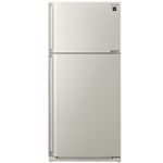מקרר 2 דלתות מקפיא עליון 550 ליטר דגם SHARP SJ-3770SL שארפ צבע כסף