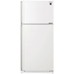 מקרר 2 דלתות מקפיא עליון 550 ליטר דגם SHARP SJ-3770WH שארפ צבע לבן