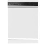 מדיח כלים רחב 14 מערכות כלים דגם Midea WQP14-W7633C-W מידאה לבן
