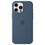 כיסוי סיליקון Apple iPhone 16 Pro Max Silicone Case with MagSafe אפל צבע Denim