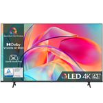 טלוויזיה חכמה "43 QLED TV 4K דגם HISENSE 43E7KQ הייסנס