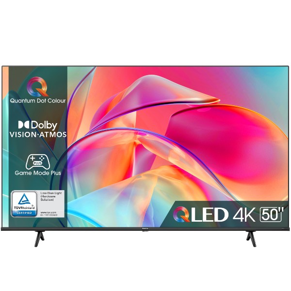 טלוויזיה חכמה &quot;50 QLED TV 4K דגם HISENSE 50E7KQ הייסנס