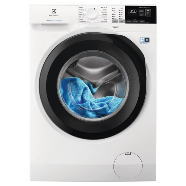 מכונת כביסה עם פתח קדמי 1200 סל&quot;ד דגם EA6F4827CXM אלקטרולוקס ELECTROLUX