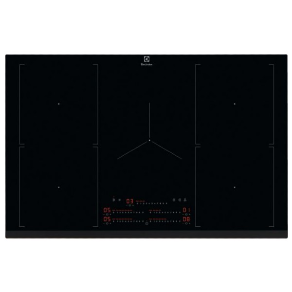 כיריים אינדוקציה 80 ס&quot;מ 5 להבות MULTIZONE דגם EIV84550 אלקטרולוקס Electrolux