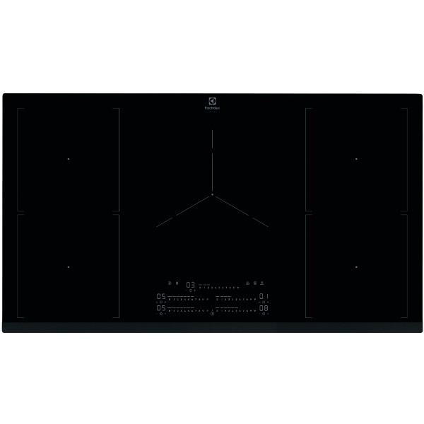 כיריים אינדוקציה 90 ס&quot;מ MULTIZONE דגם Electrolux EIV94550 אלקטרולוקס שחור