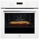 תנור בנוי 71 ליטר פירוליטי רב תכליתי דגם Electrolux EOP6526V אלקטרולוקס זכוכית לבנה