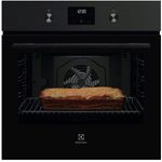 תנור בנוי רב תכליתי 71 ליטר דגם Electrolux EOH5222G אלקטרולוקס שחור פחם בשילוב זכוכית שחורה