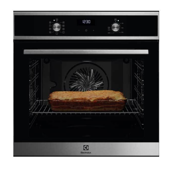תנור בנוי דגם Electrolux EOH6426X אלקטרולוקס שחור נירוסטה