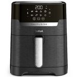 סיר טיגון בריא 2 ב- 1 עם גריל דגם TEFAL EY505827 טפאל שחור