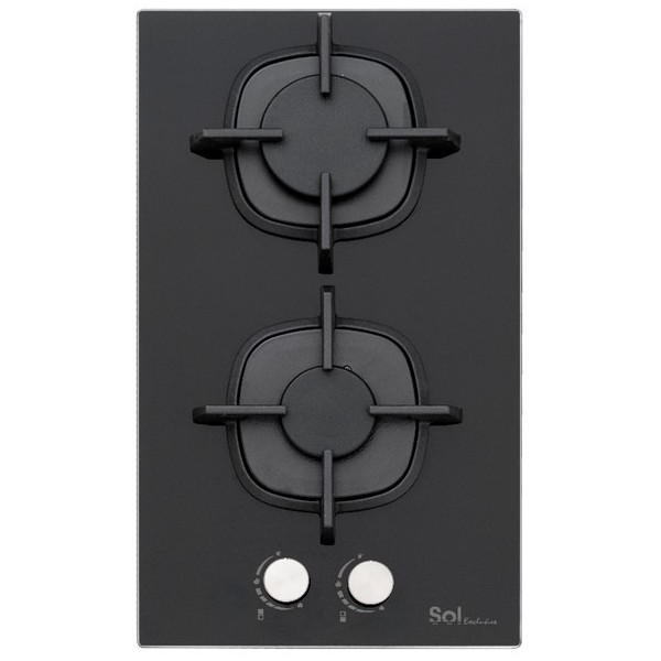 כיריים גז 2 מבערים דגם F3GBCT-533 סול SOL