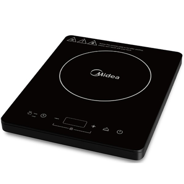 כיריים אינדוקציה מוקד בישול אחד דגם Midea STW2019 מידאה זכוכית קרמית
