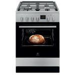 תנור אפייה משולב כיריים גז Electrolux LKK620200X אלקטרולוקס נירוסטה